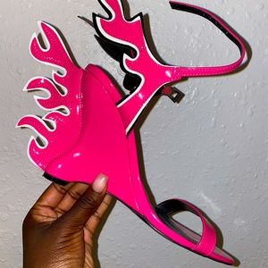 AKIRA Flame Wedge Heels